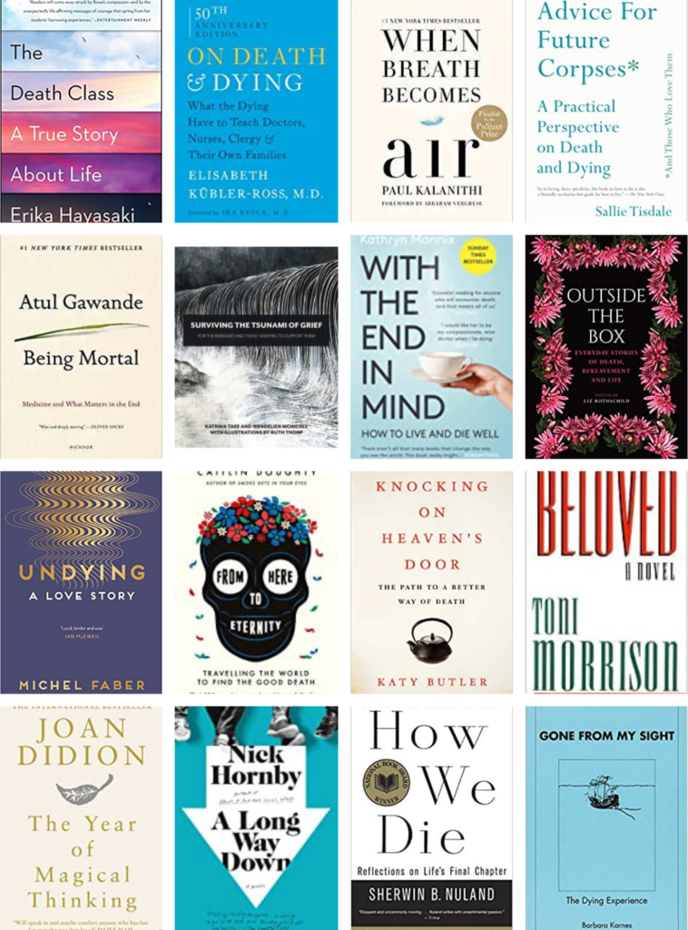 Books about dying, death and grief: A reading list