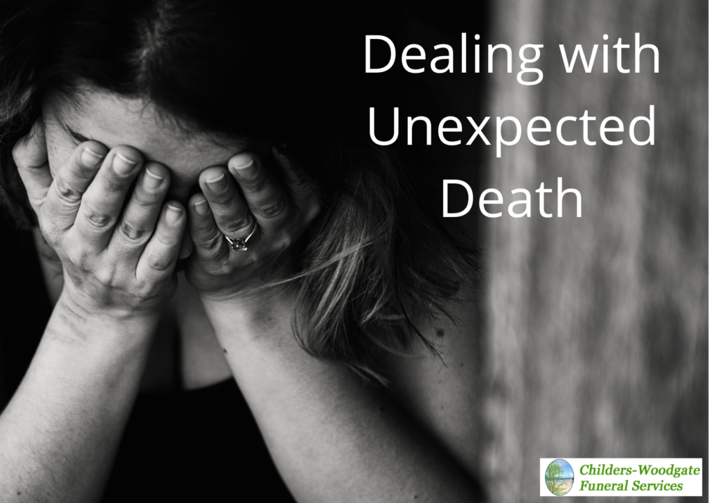 Dealing With a Sudden Death